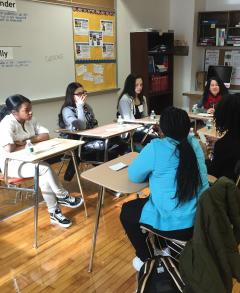 HERO students in classroom