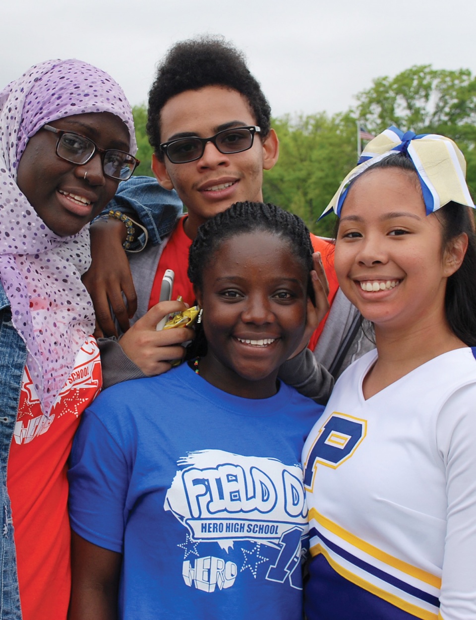HERO students at Field Day HERO students at Field Day